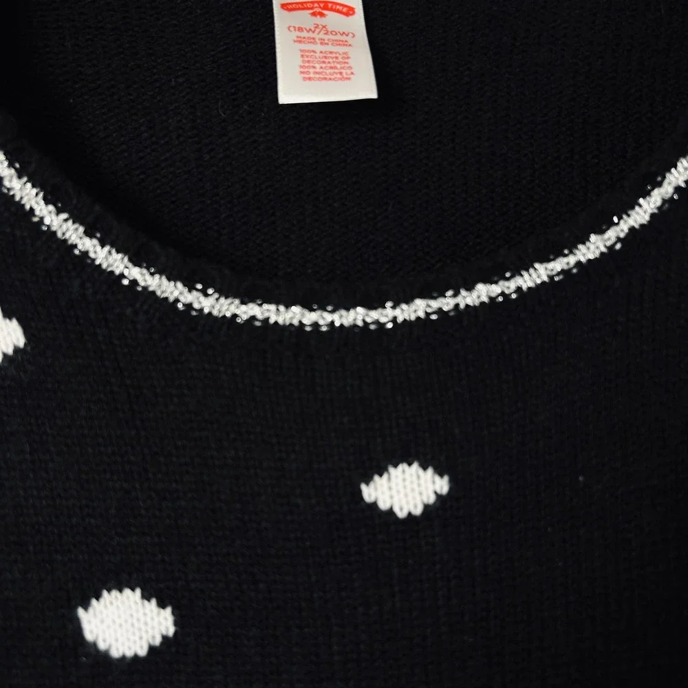 Holiday Time Dachshund Through the Snow Ugly Christmas‎ Sweater 2X